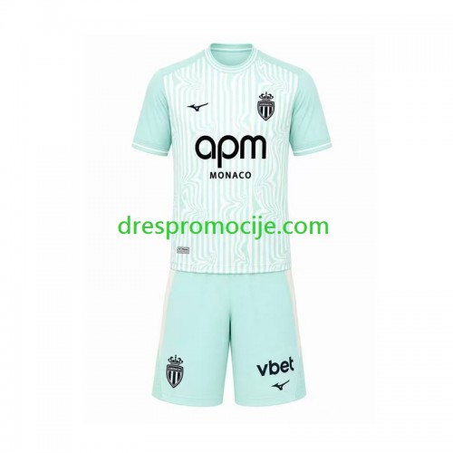 AS Monaco Dres Dječji Treći 2026/2027 Kratkih Rukava AS Monaco Dres Dječji Treći 2026/2027 Kratkih Rukava